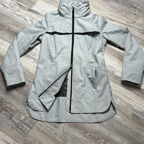 MONDETTA | 💨 windbreaker | gray & black | XS | like new, no flaws | 1596 - Picture 3 of 15